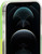 Fluorescent Green & Yellow Liquid Sand ShockAbsorbing Protective Case for iPhone 12 Pro Max + Tempered Glass Screen Protector