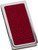 Lizard Print Red Leather Money Clip + Matching (100s) Nickle-Plated Metal Cigarette Herbal Cigarette Cigar Tobacco Carrying Stash Storage Case
