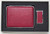 Lizard Print Red Leather Money Clip + Matching (100s) Nickle-Plated Metal Cigarette Herbal Cigarette Cigar Tobacco Carrying Stash Storage Case