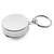 Retractable Round Keychain With Belt Clip Key Ring (28" Steel Chain Cord)