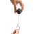Retractable Round Keychain With Belt Clip Key Ring (28" Steel Chain Cord)