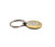 Gold and Silver Keychain (Crescent with SILVER  Center)