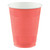 Living Coral Stripe Pack! Disposable Paper Plates, Napkins, Cutlery and Cups Set for 16