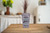 Today's Good Mood Is Sponsored By Coffee  Rustic Coffee Lover Wooden Tabletop Sign (5" X 8")
