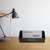 Rustic Wooden Office Desk Organizer & Mail Rack with Distressed Wood Finish 12" X 4" X 5" (Gray)