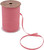 Matte Raffia Ribbon Roll 100 Yards for Kraft Packaging and Decoration (Coral)