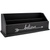 Rustic Wooden Office Desk Organizer & Mail Rack with Distressed Wood Finish 12" X 4" X 5" (Black (Believe))