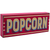 Popcorn  Rustic Food Lover Wooden Boxed Sign (4" X 10")