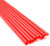 Made in USA Pack of 250 Unwrapped BPA-Free Plastic Slim Extra Long Drinking Straws (Red - 18" X 0.21")