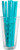 Made in USA Pack of 250 Unwrapped BPA-Free Plastic Smoothie & Boba Drinking Straws (Teal - 8.5" X 0.50")