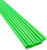 Made in USA Pack of 250 Unwrapped BPA-Free Plastic Slim Extra Long Drinking Straws (Green - 18" X 0.21")