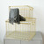 S8139 GOLD | Set of 3 Nested Wire Basket Trays for Storage and Organizing