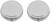 Engravable Flat Top | Set of 2 Round Pill Boxes With 3 Compartments
