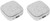 Silver Etched | Set of 2 Square-Shaped Pill Boxes With 3 Compartments