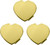 Small Heart-Shaped | Set of 3 Double Sided Compact Mirror