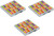 Square | Set of 3 Double Sided Compact Mirror With Insert
