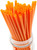 S7054 | Pack of 250 Unwrapped BPA-Free Plastic Slim Drinking Straws | Made in USA