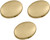 Oval Compact Mirror | Set of 3 Double Sided With Reflective Finish