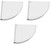 Pie Sector Shaped Sliding | Set of 3