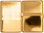 S4856 - Classic | Set of Two Metal-Plated 100mm Cigarette Case With Playing Card Insert