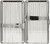 Set of 2 Metal-Plated 120s Cigarette Case & Stash Box