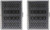 Square Link | Metal-Plated Ultra Compact 100mm Cigarette Case With Insert