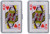 Playing Card Insert | Metal-Plated Ultra Compact 100mm Cigarette Case