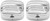 Wave | Set of 2 Square-Shaped Pill Boxes With 2 Compartments