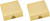 Gold Line Bulb | Set of 2 Square-Shaped Pill Boxes With 1 Compartment