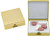 Gold Line Bulb | Set of 2 Square-Shaped Pill Boxes With 1 Compartment