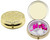 Hearts | Set of 2 Round Embossed Pill Boxes With 3 Compartments