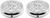 Ridge | Set of 2 Round Embossed Pill Boxes With 3 Compartments