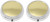 Gold and Silver | Set of 2 Round Embossed Pill Boxes With 3 Compartments