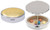 Gold on Silver | Set of 2 Oval-Shaped Pill Boxes With 2 Compartments
