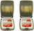 Victorian Curved Edges | Set of 2 Rectangular-shaped Pill Boxes With 2 Compartments