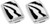 Zebra | Set of 2 Rectangular-shaped Pill Boxes With 2 Compartments