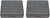 Victorian | Set of 2 Weekly (7-Day) Metal Pill Box Organizer