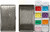 Large Victorian | Set of 2 Weekly (7-Day) Metal Pill Box Organizer