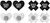 12 pairs of Disposable Nipple Cover Pasties