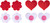 12 pairs of Disposable Nipple Cover Pasties