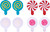 12 pairs of Disposable Nipple Cover Pasties