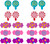 12 pairs of Disposable Nipple Cover Pasties