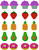 12 pairs of Disposable Nipple Cover Pasties