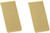 Shiny Reflective | Set of 2 Chrome-Plated Stainless Steel Money Clips