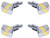 Gold Bolt | Set of 2 Silver Stainless Steel Alloy Shirt Cufflinks