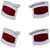 Strip | Set of 2 Silver Stainless Steel Alloy Shirt Cufflinks