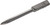 Polished Silver Block Finish |  Vintage 6" Easyglide Letter Envelope Opener