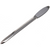 Polished Silver Oval Finish |  Vintage 6" Easyglide Letter Envelope Opener