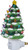 S8209 XMAS | Xmas Tree with Star | Festive Christmas Hand Painted Ceramic Night Light