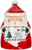 S8207 SANTA | "Holiday Calories Don't Count" | Christmas Themed Winter Holiday Ceramic Cookie Jar